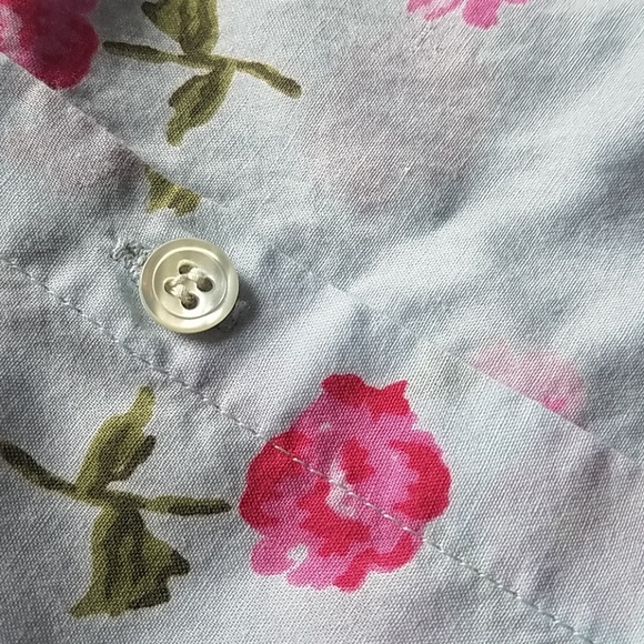 Maternity Button Down Top - Picture 3 of 3